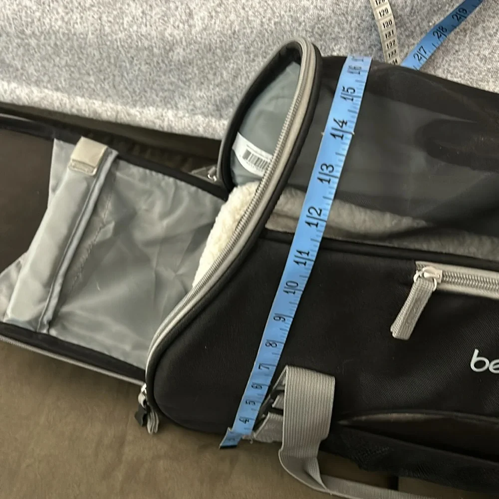 Bergman pet carrier duffle bag shoulder strap or handles